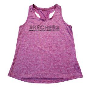 Skechers‎ Tank Top Racerback Womens Size XS Pink Athletic Performance EUC